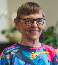 Portrætbillede af Gerda Volkmann