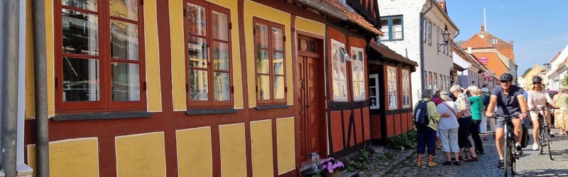 Gadebillede på Ærø