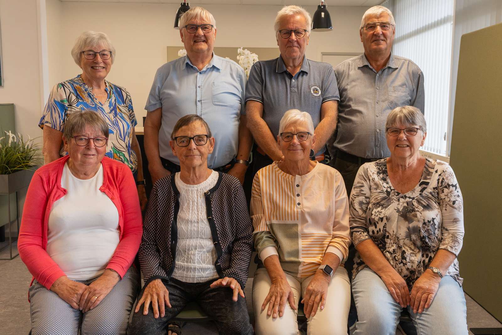 Gruppebillede af Brugerrådet af Pensionisthøjskolen