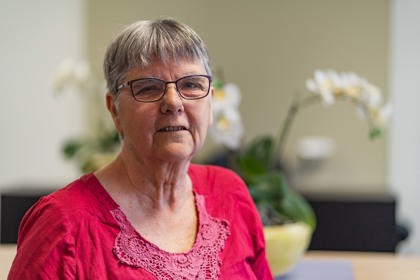 Portræt af Margrethe Andersen